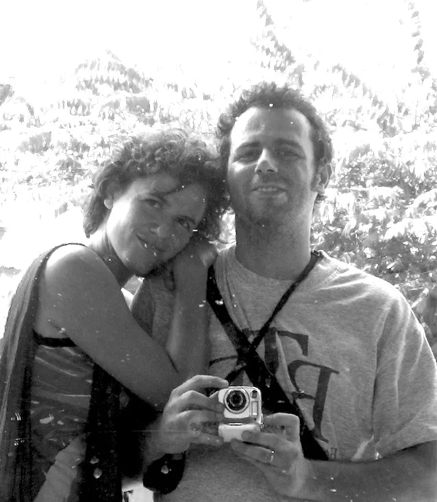 Diego Cortizas and Laura Fontan photographed together soon after arriving in Vietnam
