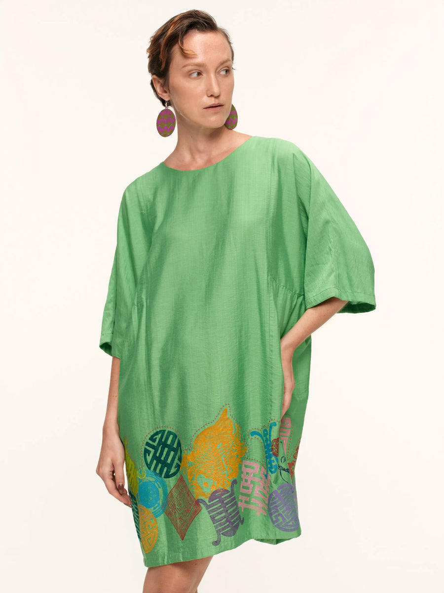 Hundred Longevities Short Dress